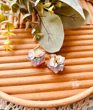 Load image into Gallery viewer, Floral Bookstack Dangle