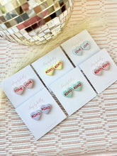 Load image into Gallery viewer, Candy Heart Stud (5 Colors)