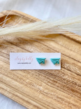 Load image into Gallery viewer, Paper Airplane Studs (2 Colors)
