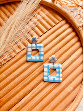 Load image into Gallery viewer, Picnic Square Dangle
