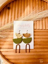 Load image into Gallery viewer, Brittiany Boho Dangle (Olive)
