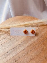 Load image into Gallery viewer, Leaf Studs (4 Colors)
