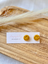 Load image into Gallery viewer, Smiley Studs (7 Colors)
