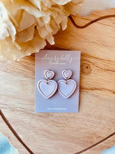 Load image into Gallery viewer, Double Heart Dangle
