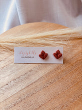 Load image into Gallery viewer, Leaf Studs (4 Colors)
