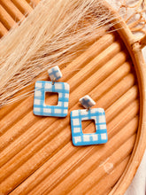 Load image into Gallery viewer, Picnic Square Dangle
