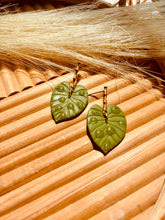 Load image into Gallery viewer, Dewy Leaf Dangle
