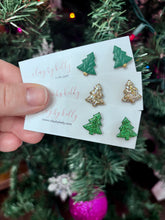 Load image into Gallery viewer, Christmas Tree Studs (3 Colors)
