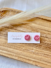 Load image into Gallery viewer, Smiley Studs (7 Colors)
