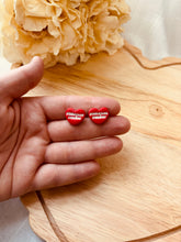 Load image into Gallery viewer, Bookish Heart Studs
