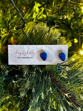 Load image into Gallery viewer, Mini Christmas Bulb Stud (5 Colors)
