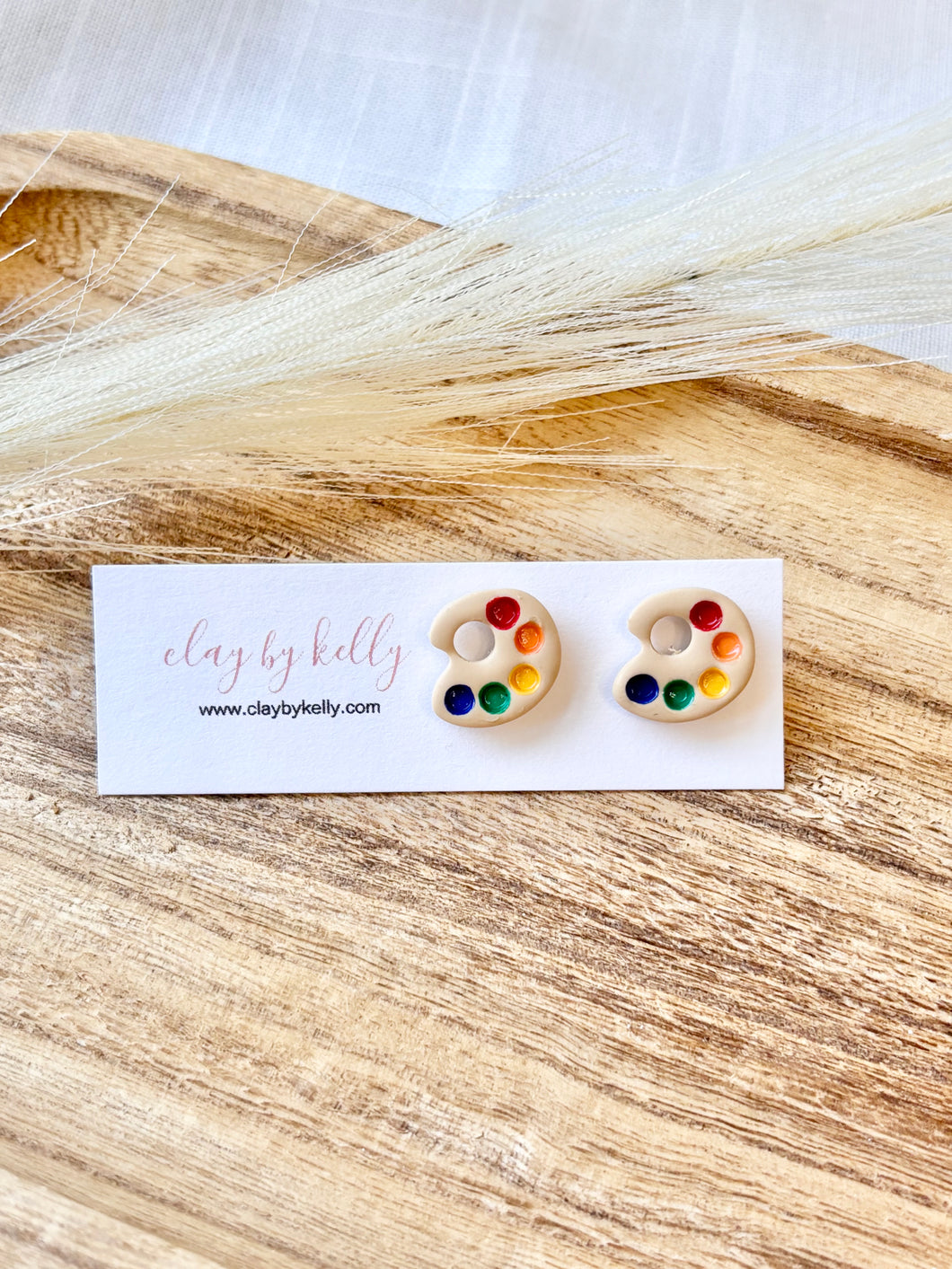 Paint Palette Stud (2 Colors)