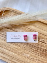 Load image into Gallery viewer, Pencil Studs (3 Colors)
