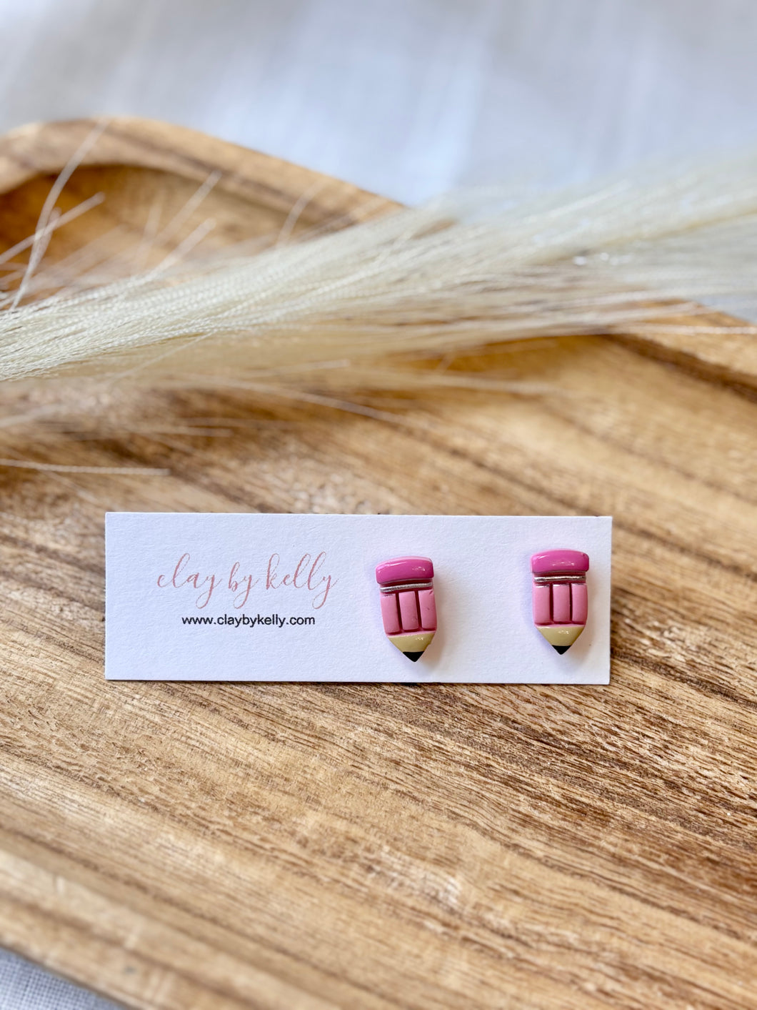 Pencil Studs (3 Colors)