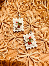 Load image into Gallery viewer, Strawberry Stamp Dangle

