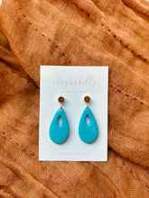 Load image into Gallery viewer, Turquoise Teardrop Dangle
