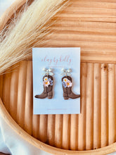 Load image into Gallery viewer, Floral Cowgirl Boot Dangle
