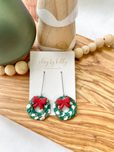 Load image into Gallery viewer, Christmas Wreath Dangle

