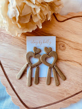 Load image into Gallery viewer, Gold Heart Dangle
