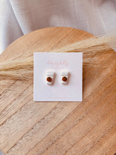 Load image into Gallery viewer, Pumpkin Latte Stud
