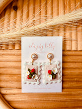 Load image into Gallery viewer, Strawberry Stamp Dangle
