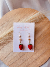 Load image into Gallery viewer, Daisy Strawberry Dangle
