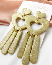 Load image into Gallery viewer, Gold Heart Dangle
